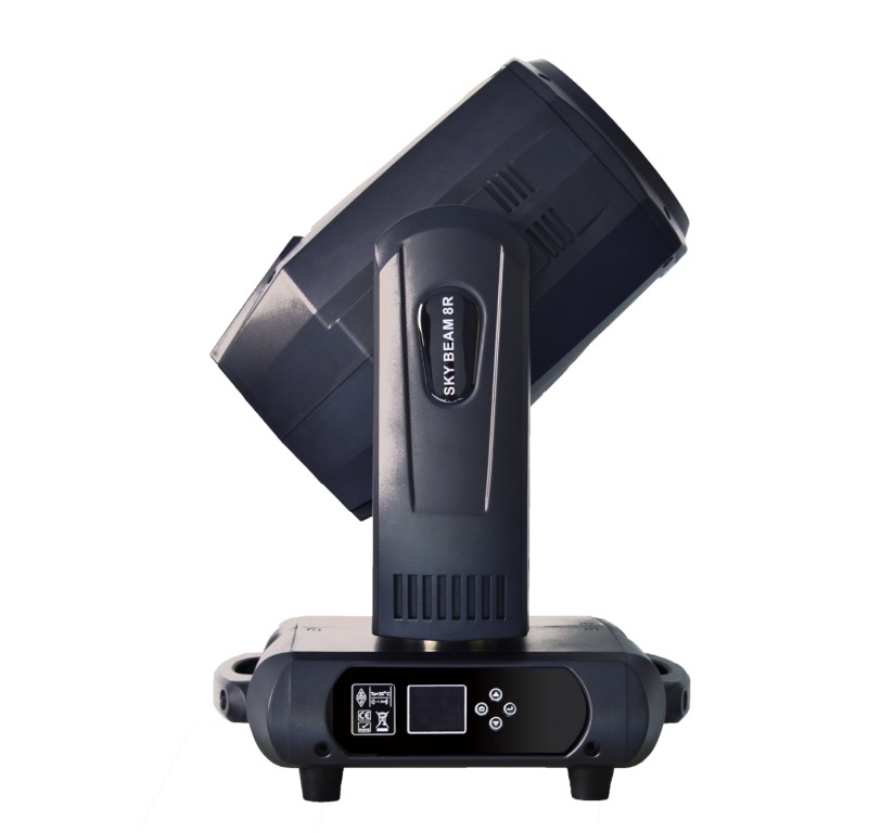 Moving Head Light:Super bright, 2 prisms, Rainbow effects